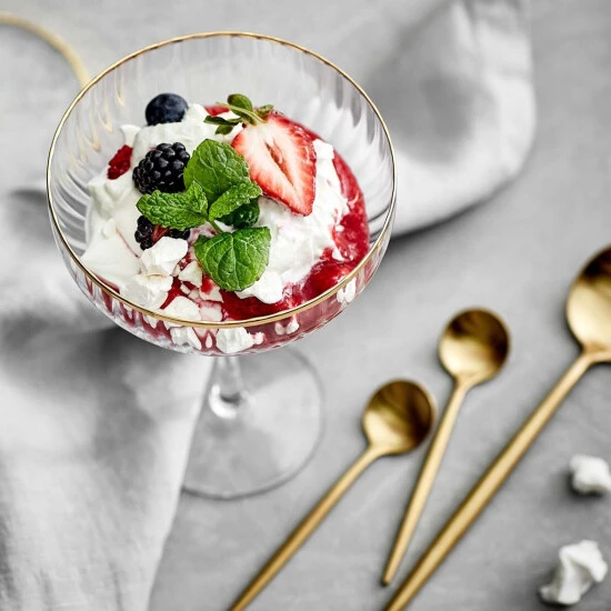 Neu 🤩 BUTLERS GOLDEN TWENTIES Champagnerschale Mit Goldrand Und Rillen 400ml 👏 – Bild 9