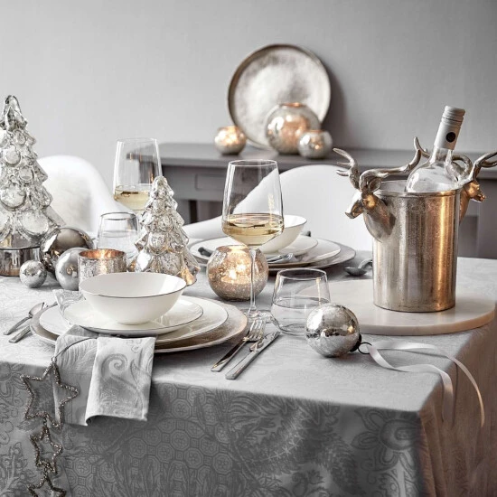 Bestes Angebot 😍 BUTLERS TOUCH OF SILVER 6x Gläser Mit Silberrand 345ml ❤️ – Bild 2