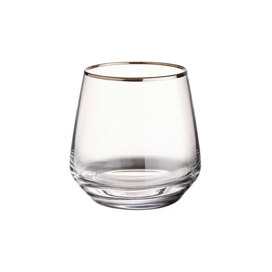 Bestes Angebot 😍 BUTLERS TOUCH OF SILVER 6x Gläser Mit Silberrand 345ml ❤️ – Bild 3