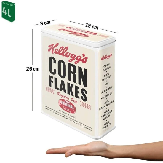 Bestes Angebot ✔️ BUTLERS PAST PERFECT Dose Retro Kellogg's Verpackung ⌛ – Bild 3