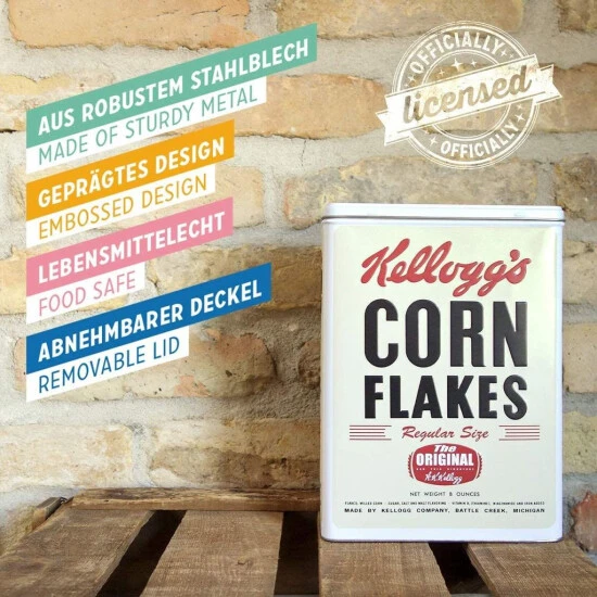 Bestes Angebot ✔️ BUTLERS PAST PERFECT Dose Retro Kellogg's Verpackung ⌛ – Bild 5