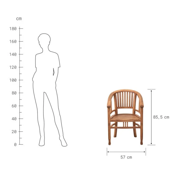 Rabatt ✔️ BUTLERS ACACIA SPRINGS Stuhl 🔥 – Bild 3