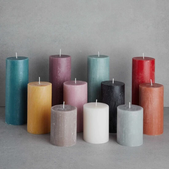 Billig 🎉 BUTLERS RUSTIC 6x Stumpenkerze Höhe 9cm 🥰 – Bild 2