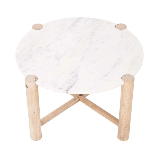 Auslauf 🔔 BUTLERS MARVELOUS Beistelltisch Marmor 😉 – Bild 5