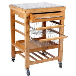 Top 10 🎁 BUTLERS ROLLING STONE Servierwagen Mit Granitarbeitsplatte 🤩