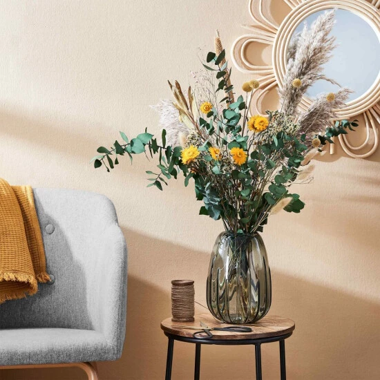 Bester Verkauf ✔️ BUTLERS FLOWER MARKET 2x Trockenblumen Eukalyptus Länge 60cm 👍 – Bild 4