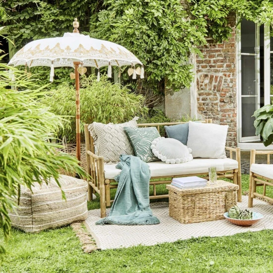 Am billigsten ✨ BUTLERS LOMBOK Sofa Mit Sitzkissen ✨ – Bild 2