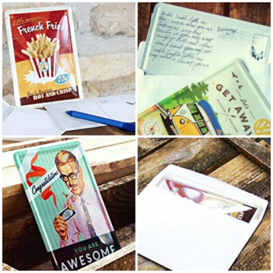 Bestes Angebot 🧨 BUTLERS PAST PERFECT Blechpostkarte Shit Happens! ⭐ – Bild 4