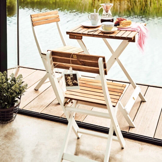 Besorgen ✔️ BUTLERS MORNING STAR Set Aus 1 Klapptisch Und 2 Klappstühlen 😍 – Bild 2