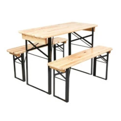 Am billigsten 🎁 BUTLERS GOOD COMPANY Bierbank-Set 3-tlg. Für 4 Personen 🧨