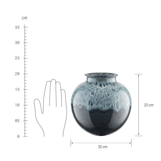 Top 10 ⌛ BUTLERS AQUARELLE Vase H 20cm 👍 – Bild 3