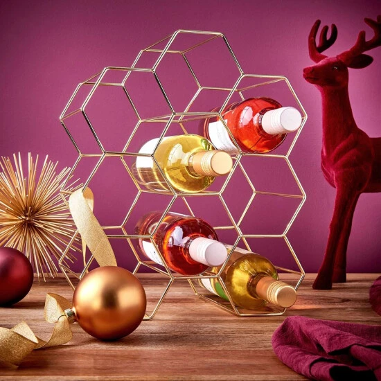 Budget 🎁 BUTLERS CUBICLE Weinregal Für 9 Flaschen L 36 X H 30cm ⭐