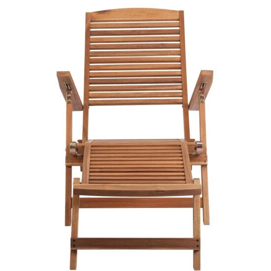 Am billigsten 😍 BUTLERS WEEKENDER Liegestuhl Mit Fußteil 😀 – Bild 3