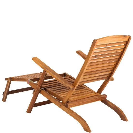 Am billigsten 😍 BUTLERS WEEKENDER Liegestuhl Mit Fußteil 😀 – Bild 4