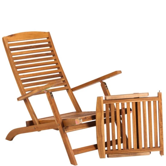 Am billigsten 😍 BUTLERS WEEKENDER Liegestuhl Mit Fußteil 😀 – Bild 5