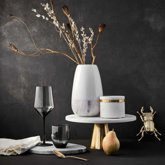 Auslauf 🤩 BUTLERS MARBELLO Vase Marmor Optik 22cm ✨ – Bild 2