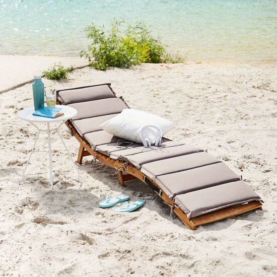 Blitzangebot 👍 BUTLERS SUN WAVER Klappliege Inklusive Auflage ❤️ – Bild 2