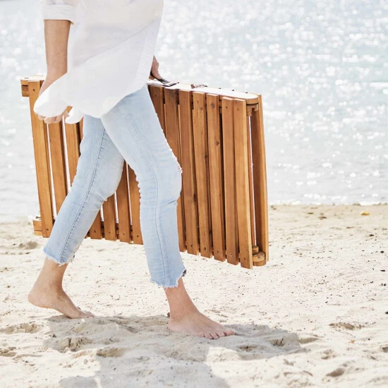 Blitzangebot 👍 BUTLERS SUN WAVER Klappliege Inklusive Auflage ❤️ – Bild 10