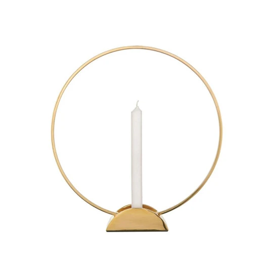 Rabatt 🤩 BUTLERS LUNA Kerzenhalter Messing Ø31cm ⭐