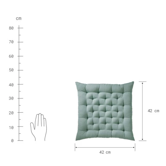 Neu ✔️ BUTLERS SOLID Futonkissen L 42 X B 42cm ✨ – Bild 3