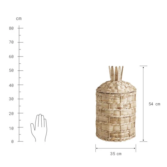 Neu 👏 BUTLERS PINEAPPLE Ananaskorb Ø35cm 🤩 – Bild 4