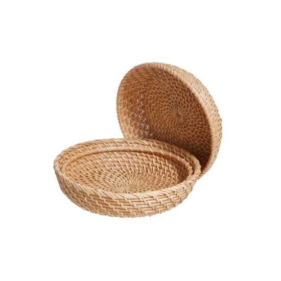 Aktion 🛒 BUTLERS RONDA Korbschale Rattan Ø20cm 💯 – Bild 3