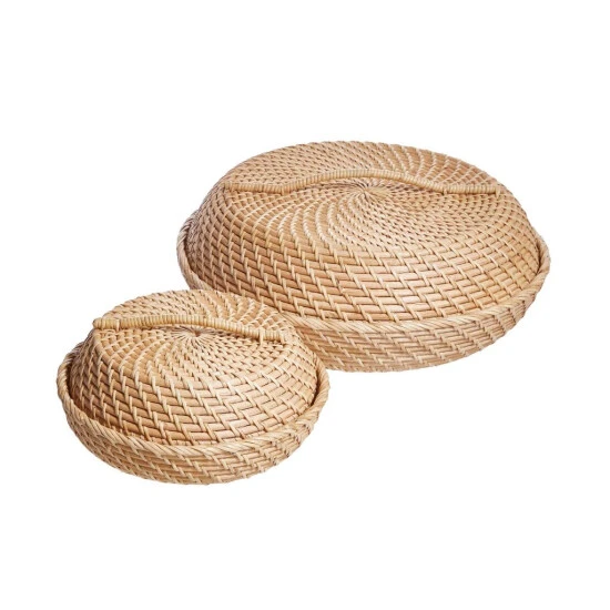 Aktion 🛒 BUTLERS RONDA Korbschale Rattan Ø20cm 💯 – Bild 5