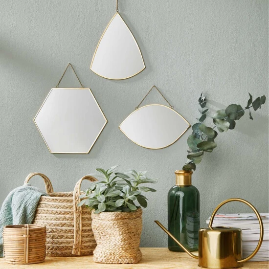 Beste Bewertungen von ⌛ BUTLERS CARAT Spiegel Hexagon L 24 X B 28cm 😍 – Bild 2