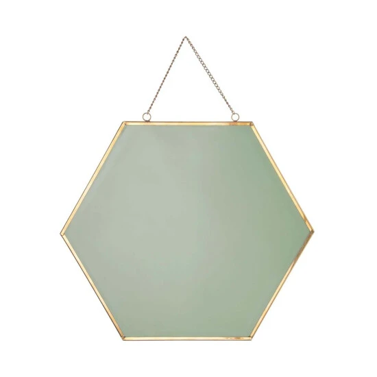 Beste Bewertungen von ⌛ BUTLERS CARAT Spiegel Hexagon L 24 X B 28cm 😍 – Bild 4