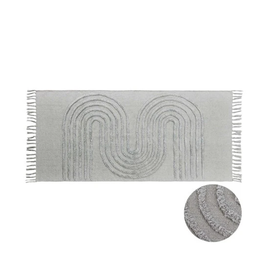 Großhandel 👏 BUTLERS Baumwolle WAY Läufer Mit Fransen L 70 X B 140cm 🎉