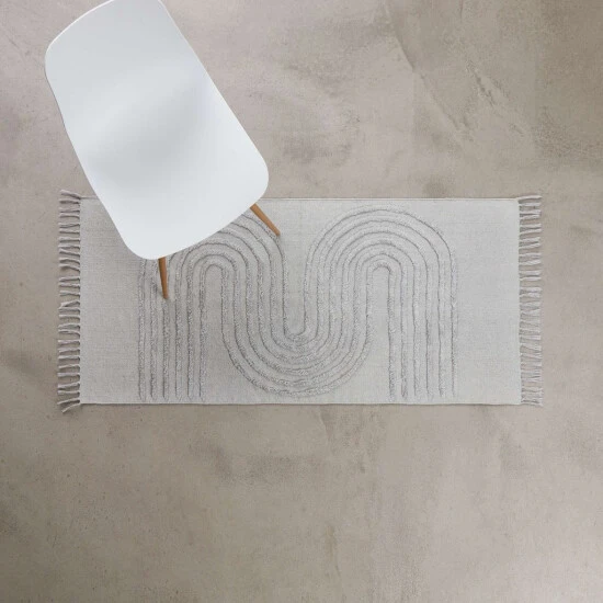 Großhandel 👏 BUTLERS Baumwolle WAY Läufer Mit Fransen L 70 X B 140cm 🎉 – Bild 2