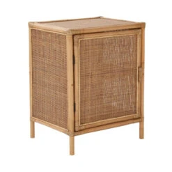 Bestpreis 🌟 BUTLERS BOHO LOUNGE Nachttisch-Schränkchen Handgefertigt Aus Rattan ⭐