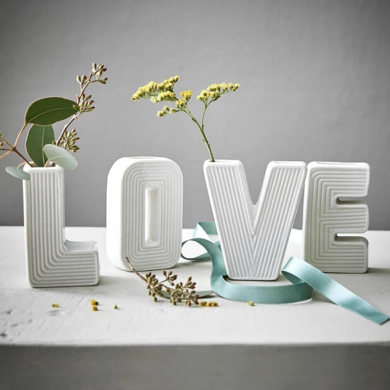 Großhandel 🧨 BUTLERS LOVE Mini-Vasen 4-tlg. 😀