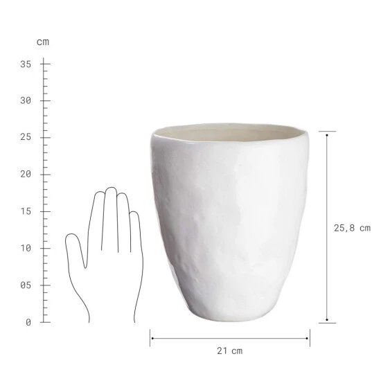 Bestes Angebot 🌟 BUTLERS BRIDGET Vase Höhe 26cm 😍 – Bild 3