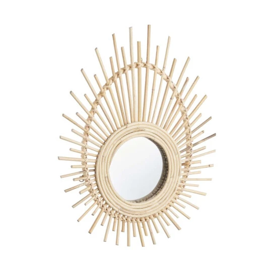 Am billigsten 😍 BUTLERS SUNNA Spiegel Oval L 50 X B 40cm ❤️ – Bild 4