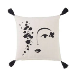 Bester Verkauf 🔔 BUTLERS MUSE Kissen Line Art L 50 X B 50cm ⭐