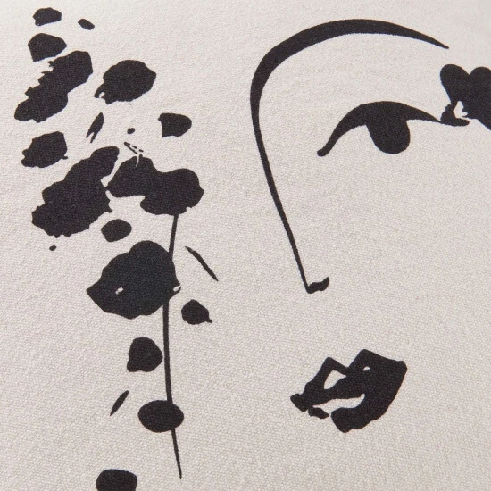 Bester Verkauf 🔔 BUTLERS MUSE Kissen Line Art L 50 X B 50cm ⭐ – Bild 5