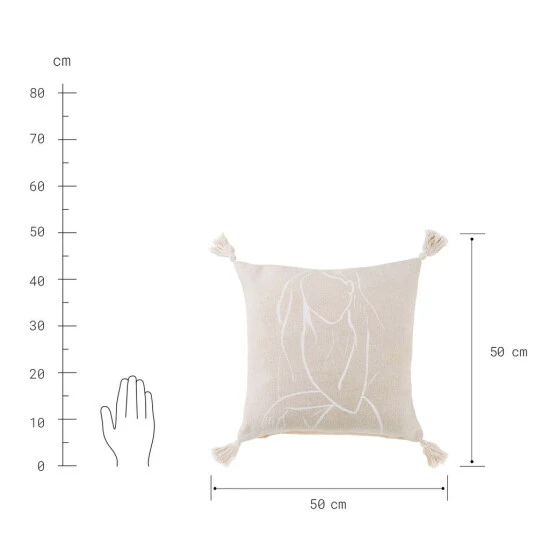 Bestpreis 🌟 BUTLERS DAYDREAM Kissen L 50 X B 50cm 🤩 – Bild 3