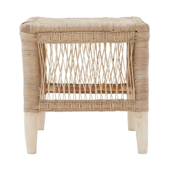 Großhandel ✔️ BUTLERS BOHO LOUNGE Malawi Hocker Handgeflochten 🎁 – Bild 3