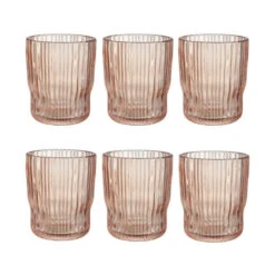 Bester Verkauf 🎁 BUTLERS CHELSEA 6x Gläser Mit Rillen 250ml 💯