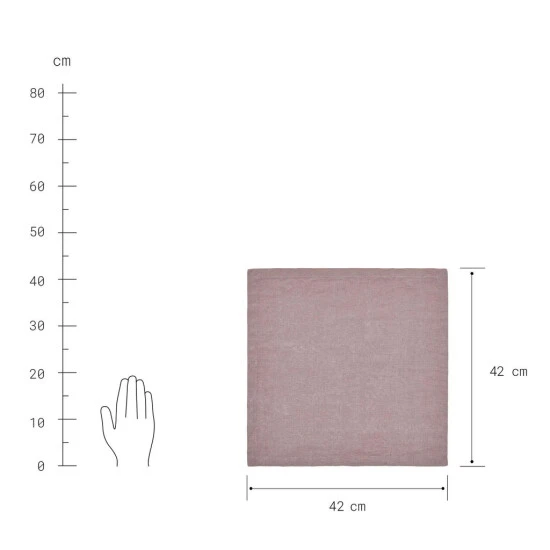 Großhandel 🔔 BUTLERS RIGA Serviette L 42 X B 42cm 🤩 – Bild 3