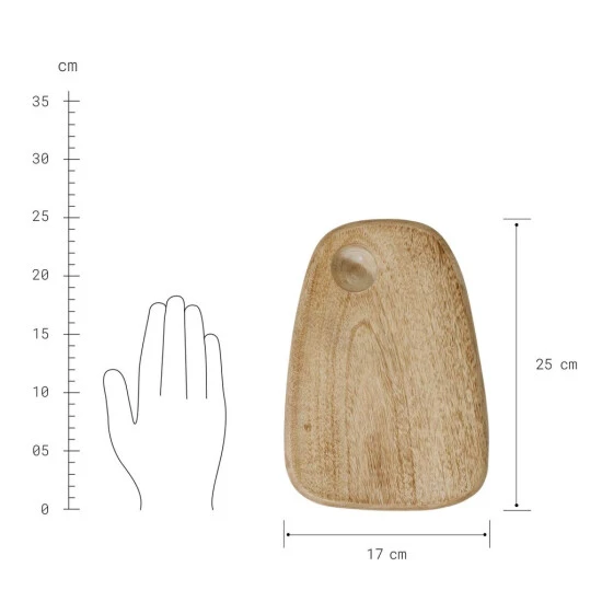 Blitzangebot 💯 BUTLERS MANGO DAYS Frühstücksbrett Mit Eierhalter L 25 X B 17cm 😉 – Bild 3