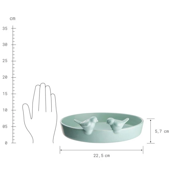 Besorgen 🧨 BUTLERS BIRDS PLACE Vogelbad Ø23cm 🧨 – Bild 3