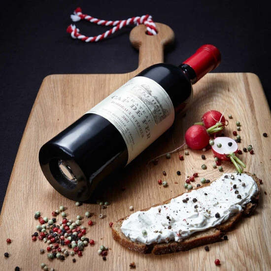 Bester Verkauf ❤️ BUTLERS WINE Pfeffermühle "Rotweinflasche" ⭐ – Bild 5