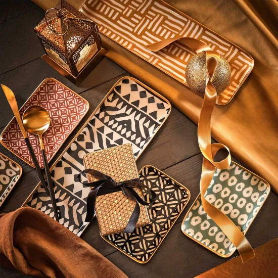 Billig 😀 BUTLERS PATTERY Dekotablett L 15 X B 10cm ⭐ – Bild 2