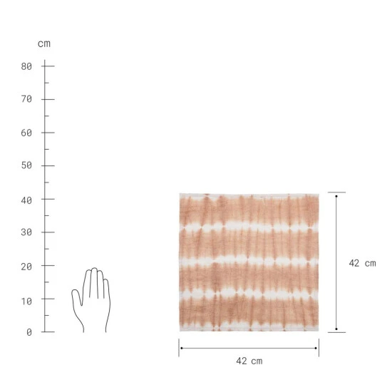 Auslauf 😀 BUTLERS HEYDAY Serviette L 45 X B 45cm ✨ – Bild 3