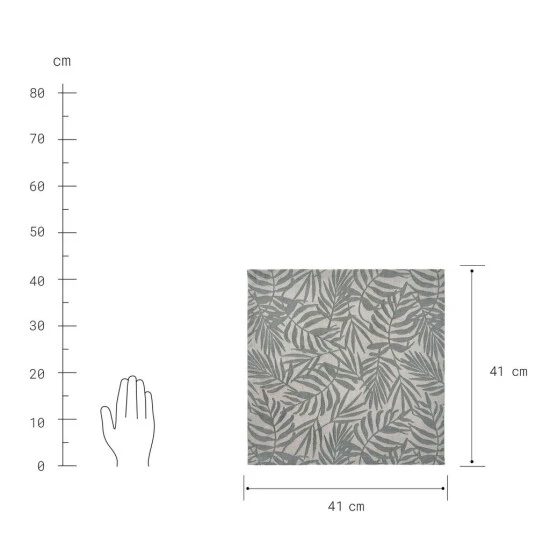 Beste Bewertungen von ✨ BUTLERS SECRET ISLAND Serviette L 41 X B 41cm ⭐ – Bild 3