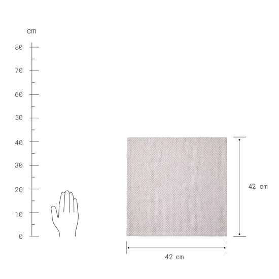 Neu ⭐ BUTLERS CLASSIC VIBES Serviette L 42 X B 42cm 🌟 – Bild 3