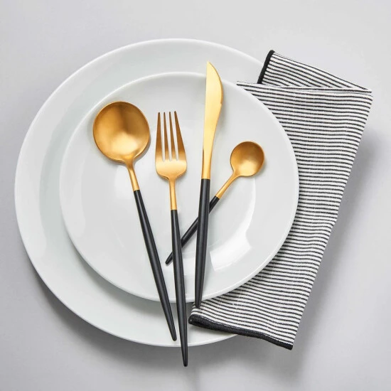 Neu 🌟 BUTLERS STILETTO Besteck-Set 16-tlg. Matt ❤️ – Bild 3