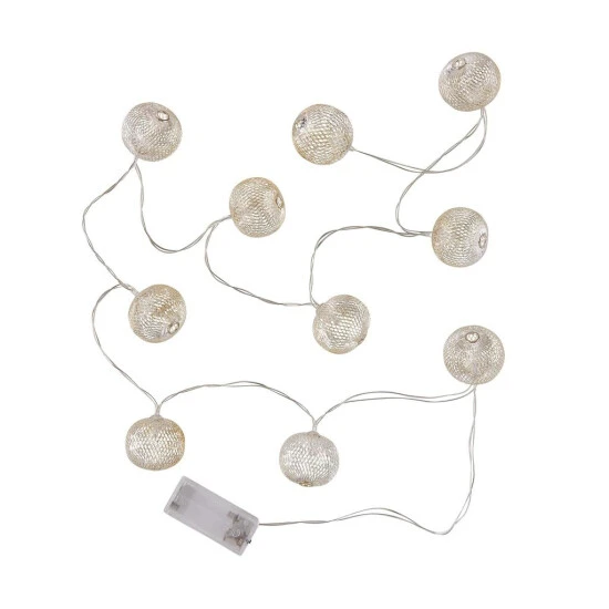Coupon ✔️ BUTLERS OSAKA LED-Lichterkette Laternen 10 Lichter Mit USB-Batteriefach 😀 – Bild 2